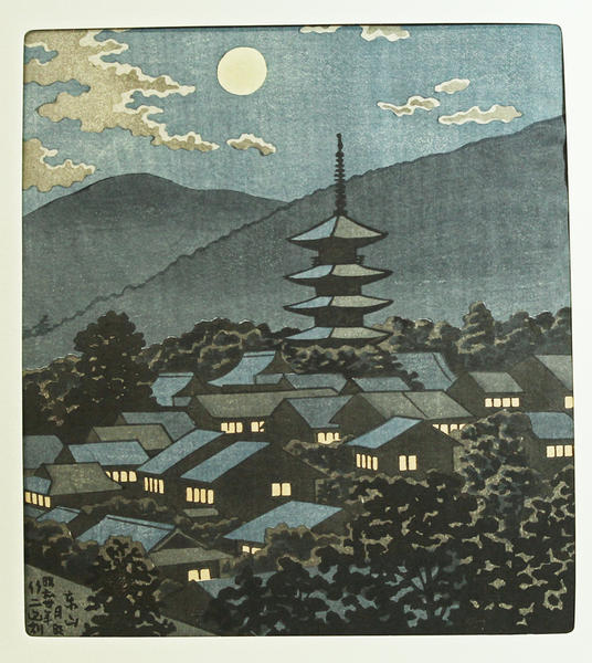 Moonlight at Yasaka (Kyozan)