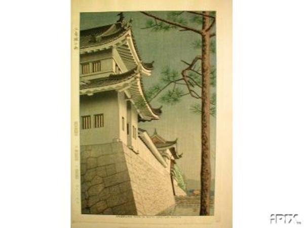 Drizzling Rain in Nijyo Castle Kyoto