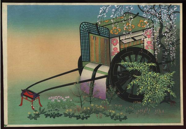 Ancient Court Wagon for Ladies