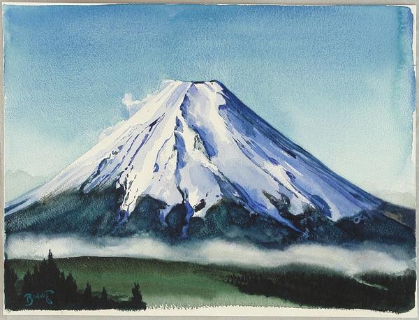 Morning, Mt Fuji