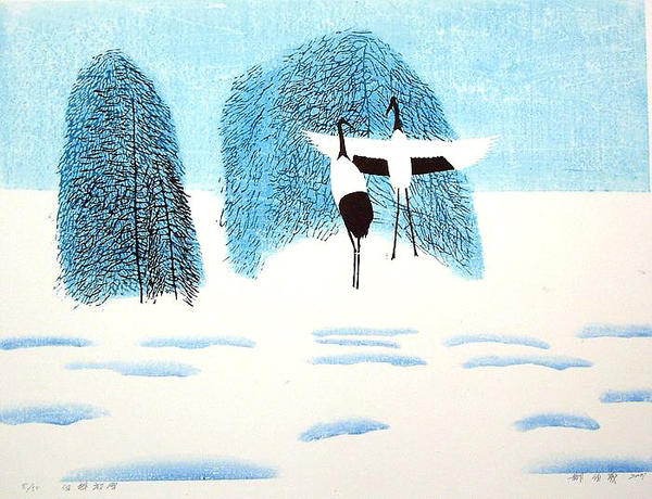 Snow on the Birch