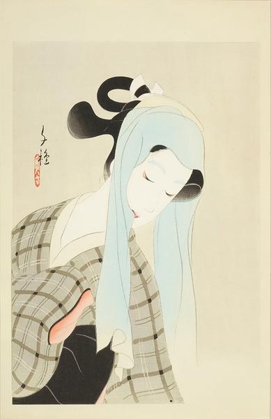 Mai (Dancing) - The heroine Ochiyo in `Shinju yoi koshin´