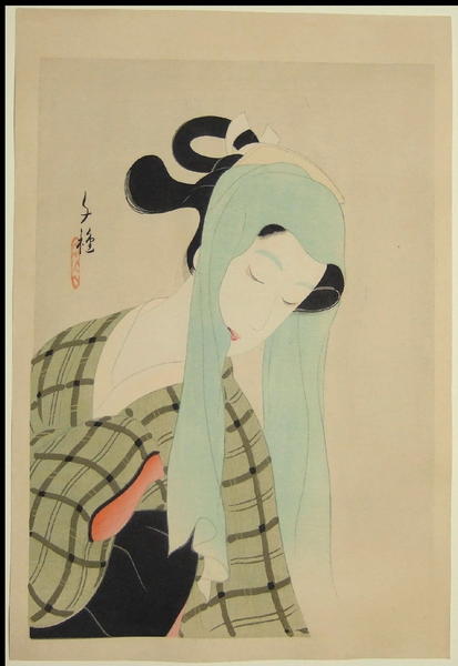 Mai (Dancing) - The heroine Ochiyo in `Shinju yoi koshin´