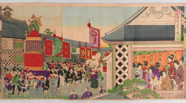 June - Sannou Festival (Hie Shrine in Tokyo, June 15)