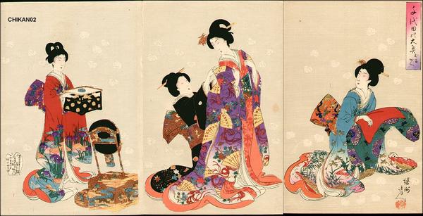 Dressing in a Kimono