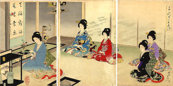 Flower Arrangement in Tea Ceremony
