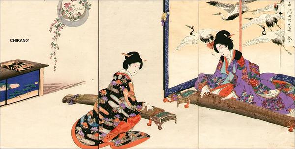 Koto playing
