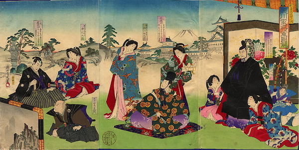 The first three Shoguns of Tokugawa Dynasty
