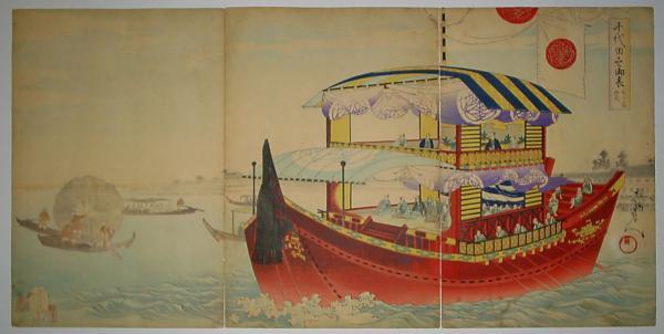 Tour by boat- Okawa-river