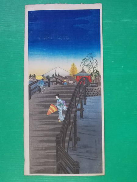 Bijin, Bridge, Mt Fuji