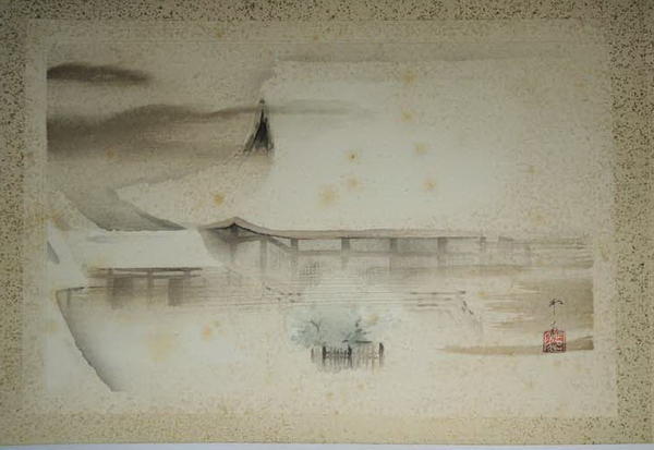 Temple in Snow