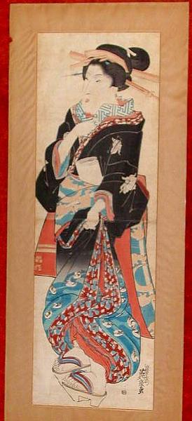 Unknown- bijin kakiemono-e