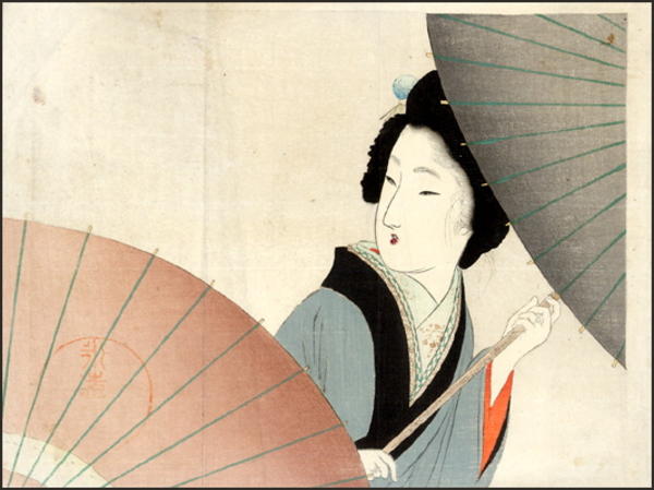 Bijin and Umbrella