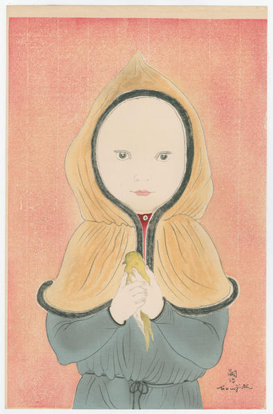 Little Girl with a Bird