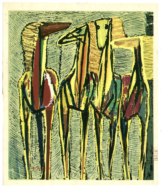 Horses in the Wind