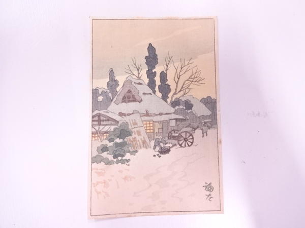 Farmhouse in Snow