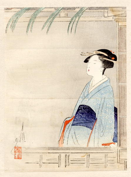 Bijin at a Window
