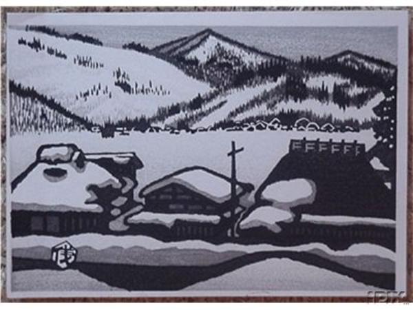 Unknown, Snowy Village