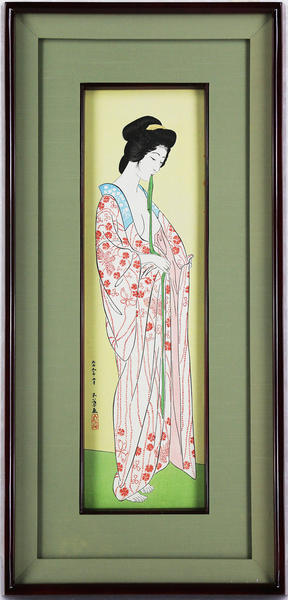 Woman Dressing- Woman in a Long Undergarment