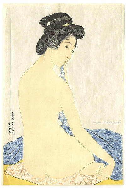 Woman after a Bath