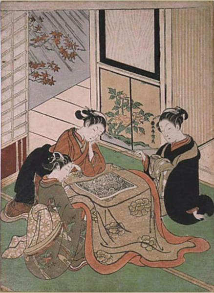 Beautiese browsing illustrated Kabuki program
illustrated Kabuki program