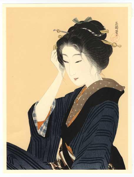 Bijin in Kimono