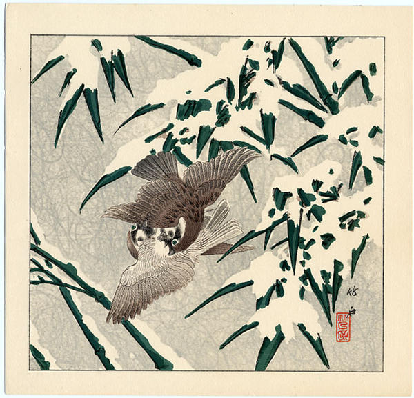 Two Birds in Snow