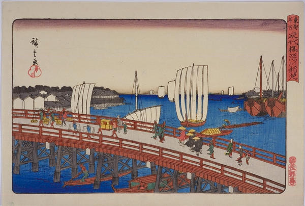 Land at near the Eitaibashi Bridge