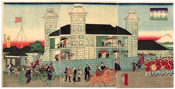 Foreigners' residence on the waterfront in Yokohama