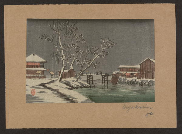Canal in Snow