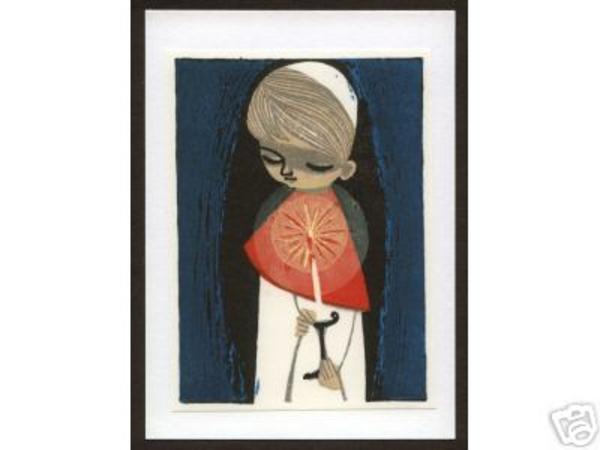Boy with a Candle