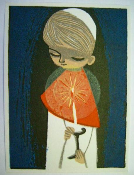 Boy with a Candle