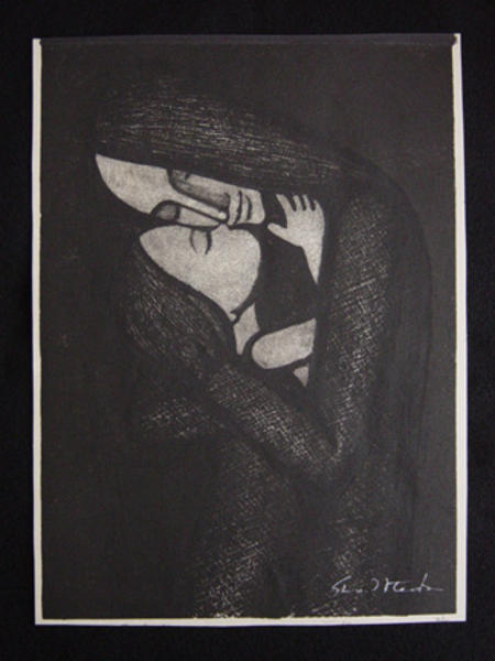 Child Kissing Mother