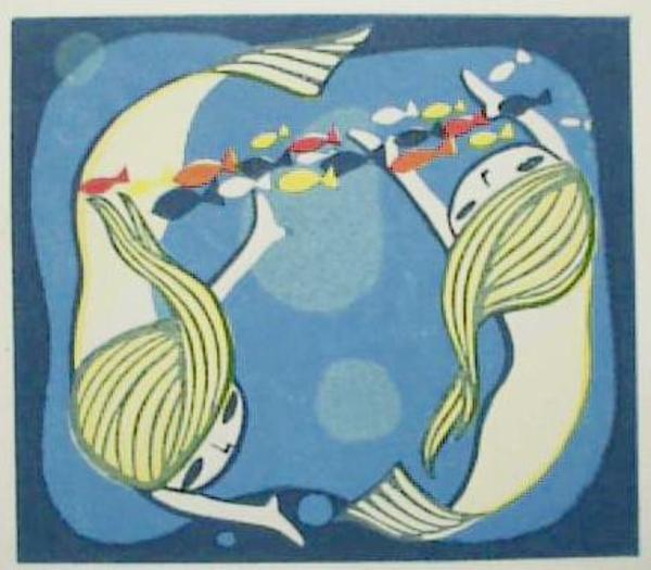 Two mermaids