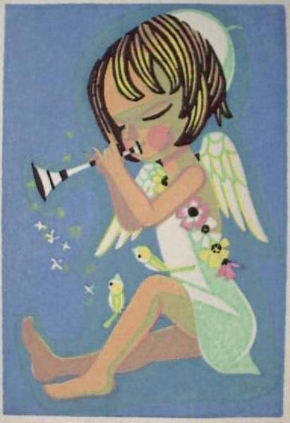 Unknown- Angel and Trumpet