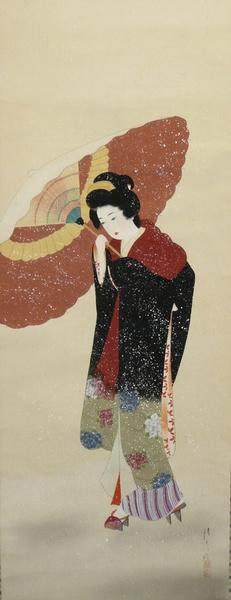 Bijin in a Snowstorm