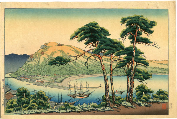 Shimda Port in Izu