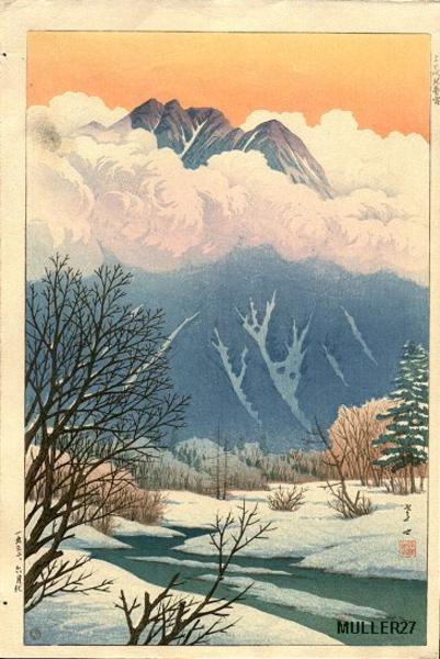 Spring Snow at Jokochi (Kamikochi)