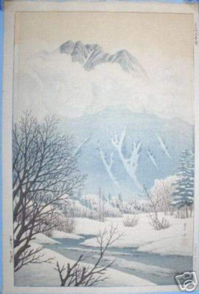Spring Snow at Jokochi (Kamikochi)