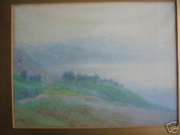 Mt Fuji and bay