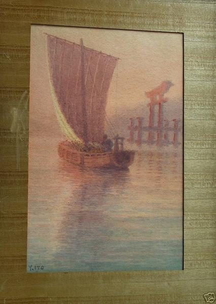 Sailboat at Miyajima