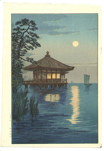 Ukimido at Katada, Biwa