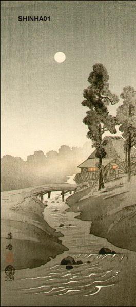 River and Moon