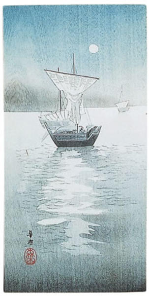 Unknown- sailboats at night 2
