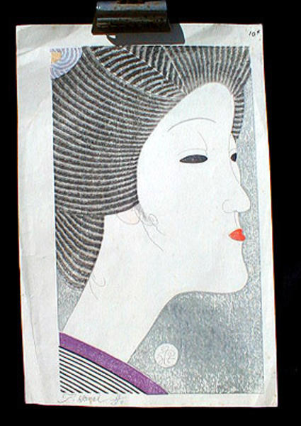 Woman in Profile