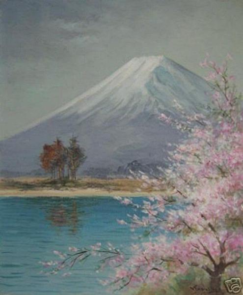 Fuji in spring