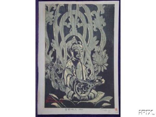 Angel with Biwa