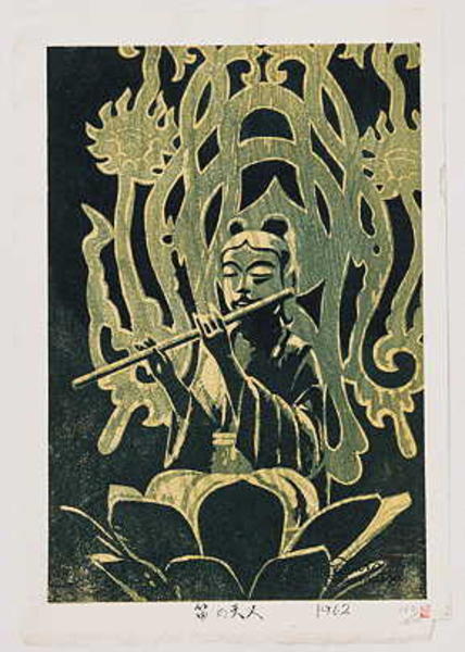 Angel with Flute