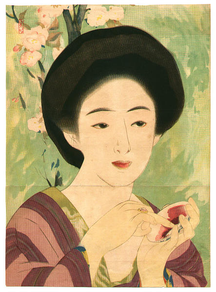 Lithograph- Bijin