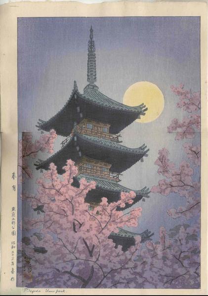 Spring Evening at Tokyo Ueno Park